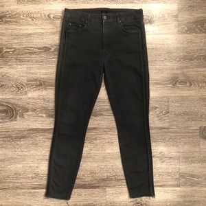MOTHER Black Skinny Jeans